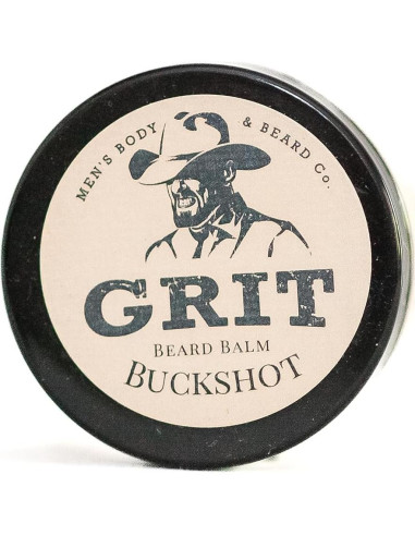 Bálsamo para Barba GRIT Buckshot 45g | Natural | Estiliza y Suaviza