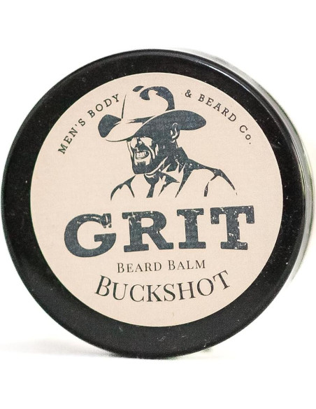 Bálsamo para Barba GRIT Buckshot 45g | Natural | Estiliza y Suaviza