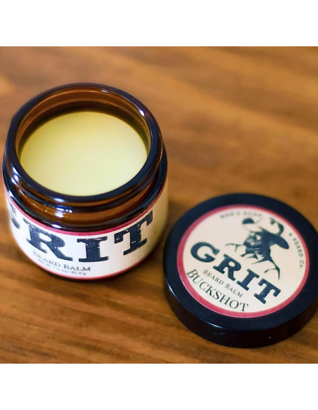 Bálsamo para Barba GRIT Buckshot 45g | Natural | Estiliza y Suaviza