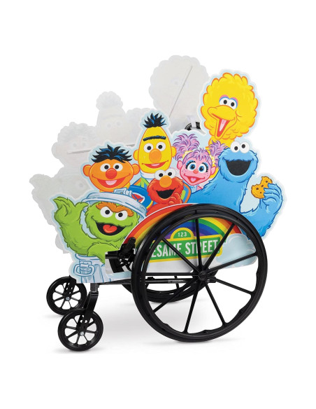 Disfraz Adaptativo de Silla de Ruedas Sesame Street