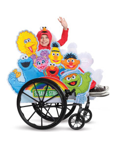 Disfraz Adaptativo de Silla de Ruedas Sesame Street 2