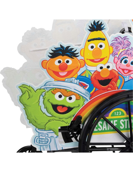 Disfraz Adaptativo de Silla de Ruedas Sesame Street