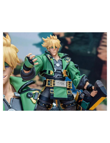 Figura de acción Storm Collectibles Guilty Gear Sol Badguy Verde