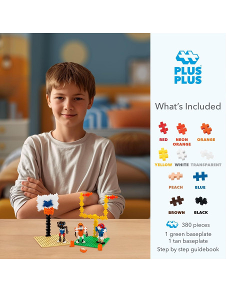 Set de Construcción Plus-Plus Deportes 380 Piezas - Juguete STEM