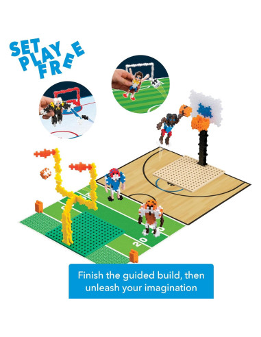 Set de Construcción Plus-Plus Deportes 380 Piezas - Juguete STEM
