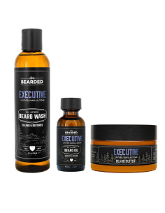 Kit Cuidado Barba Live Bearded - Lavado, Aceite, Mantequilla