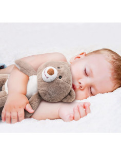 DEARBABY Soporte para Sueño de Bebé Oso con Sonidos Calmantes 2