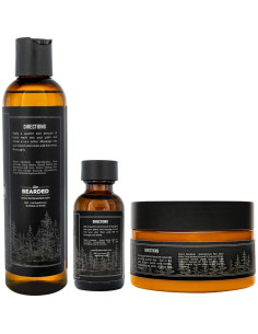 Kit Cuidado Barba Live Bearded - Lavado, Aceite, Mantequilla 2