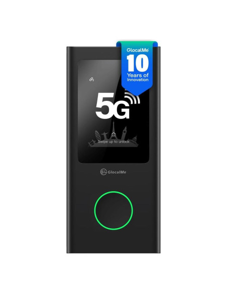 GlocalMe Numen Air 5G - Punto de Acceso WiFi Portátil 2.5Gbps