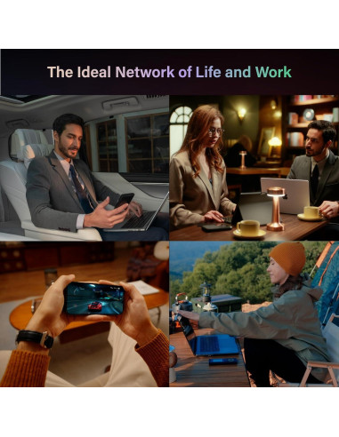 GlocalMe Numen Air 5G - Punto de Acceso WiFi Portátil 2.5Gbps