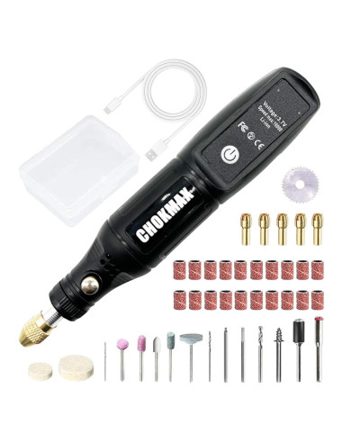 Herramienta Rotativa Inalámbrica CHOKMAX 3.7V 42 Accesorios