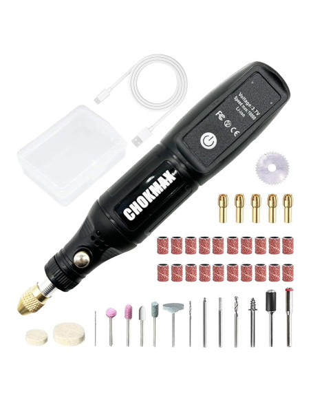 Herramienta Rotativa Inalámbrica CHOKMAX 3.7V 42 Accesorios