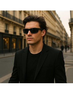 Gafas de sol polarizadas Bloomoak CAT 4 UV400 unisex negras 2