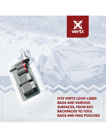 Organizador Táctico EDC Vertx MAK Band Half-Quarter Gris
