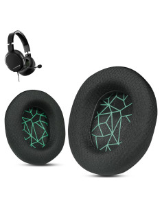 Almohadillas de Repuesto Krone para Auriculares SteelSeries Arctis 7 Verde