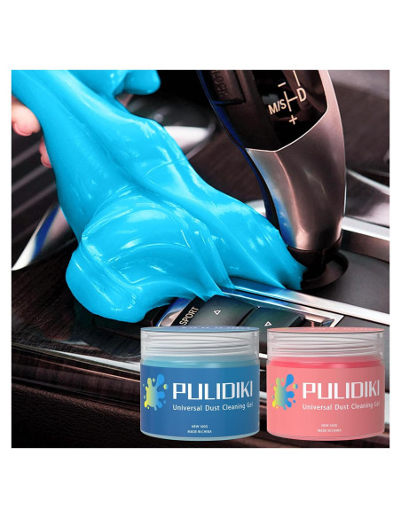 Kit de Limpieza de Gel PULIDIKI para Automóviles y Oficina