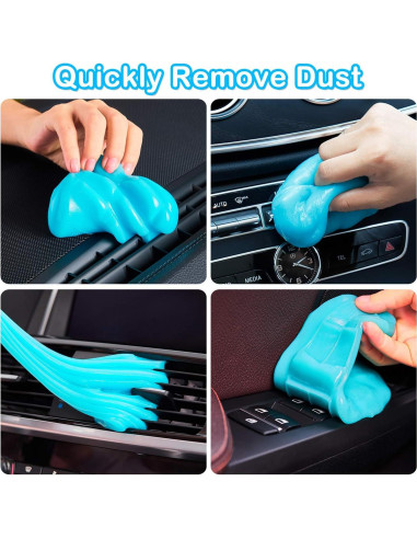 Kit de Limpieza de Gel PULIDIKI para Automóviles y Oficina