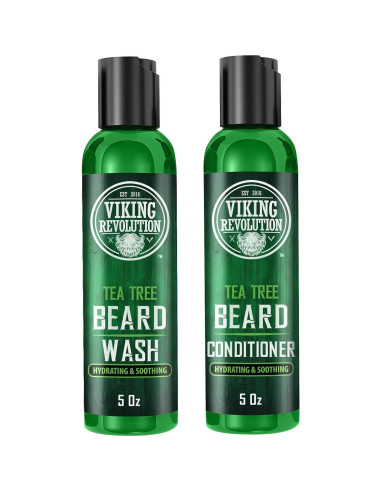 Juego de Lavado y Acondicionador de Barba Viking Revolution 141g