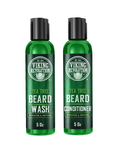 Juego de Lavado y Acondicionador de Barba Viking Revolution 141g