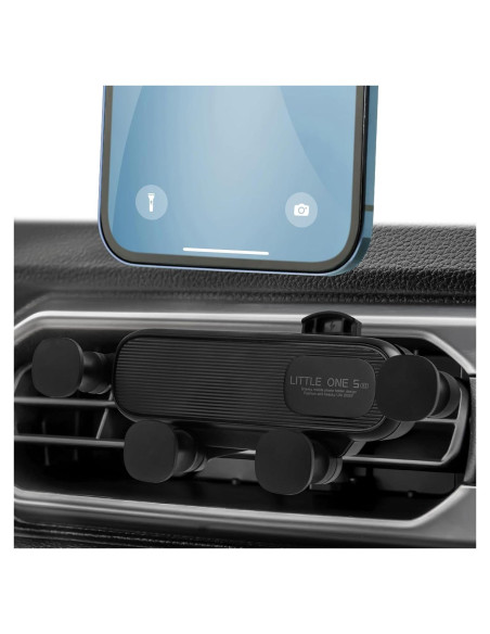 Soporte para teléfono de coche Ouuze Q1-3555195, negro Soporte para teléfono de coche Ouuze Q1-3555195, negro