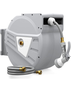 Carrete de Manguera Retráctil Blütezeit 5/8" x 30 m con Boquilla 9 Funciones 2