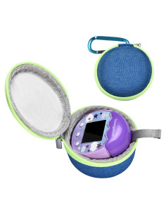 Funda de Almacenamiento Seracle para Tamagotchi Pix Azul