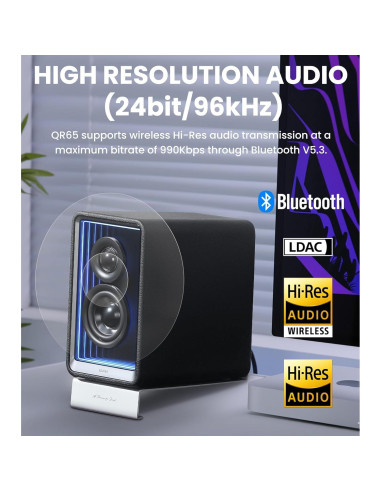 Paquete Edifier QR65 + R1: Altavoces y Auriculares Inalámbricos