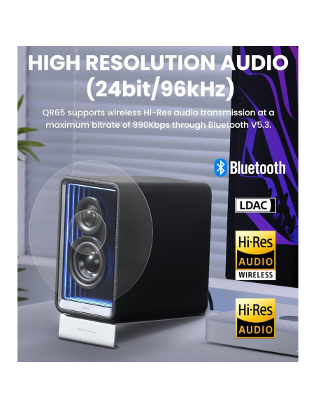Paquete Edifier QR65 + R1: Altavoces y Auriculares Inalámbricos