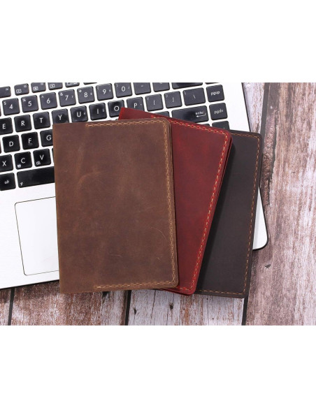 Cubierta de Diario de Cuero Robrasim Mini 8.9x14 cm Marrón