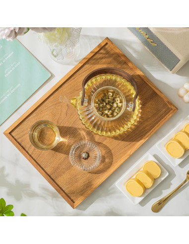 Tetera de Vidrio INSETLAN 1000ml con Infusor y Tapa