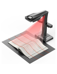 Escáner de libros CZUR ET MAX 38MP A3 USB HDMI OCR