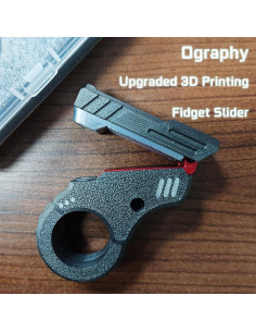 Deslizador Fidget Gun Ography 3D Alivio Estrés 6.99x5.99cm 2
