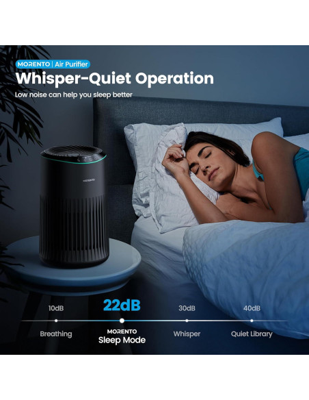 Purificador de Aire MERONTE MR2566 para Humo y Olores - 1.35 kg