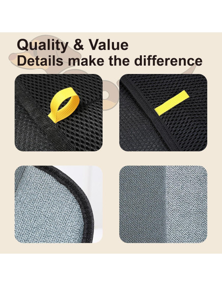 Guantes Removedores de Pelo de Mascota Rorodog - 2 Paquetes