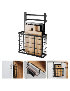 Organizador de Puerta de Gabinete LIVOD con Soporte para Toallas