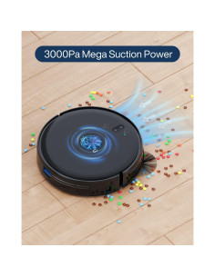 Aspiradora Robot Thamtu L200-B, Potente Succión 3000Pa, Limpieza Autocargable 2