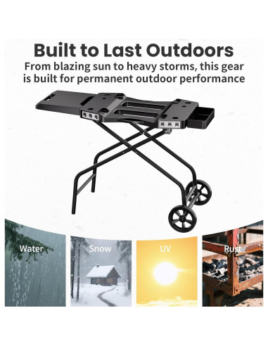 Carro de Parrilla Plegable GRISUN para Ninja OG700-OG750