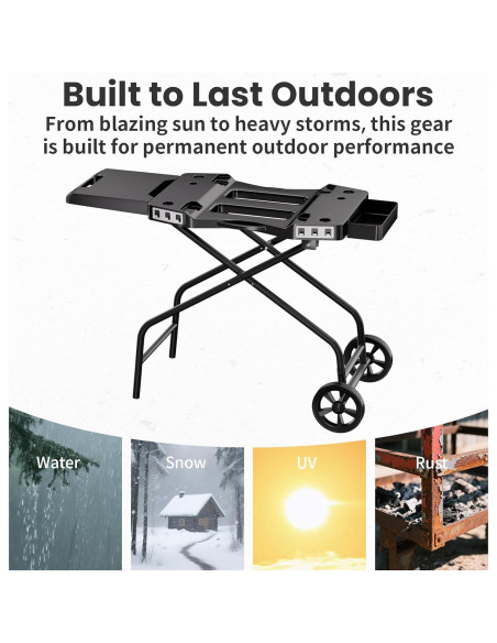 Carro de Parrilla Plegable GRISUN para Ninja OG700-OG750