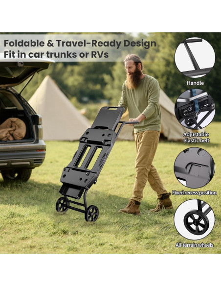 Carro de Parrilla Plegable GRISUN para Ninja OG700-OG750