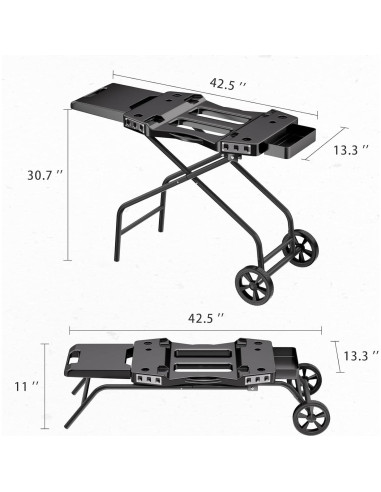 Carro de Parrilla Plegable GRISUN para Ninja OG700-OG750