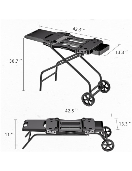 Carro de Parrilla Plegable GRISUN para Ninja OG700-OG750