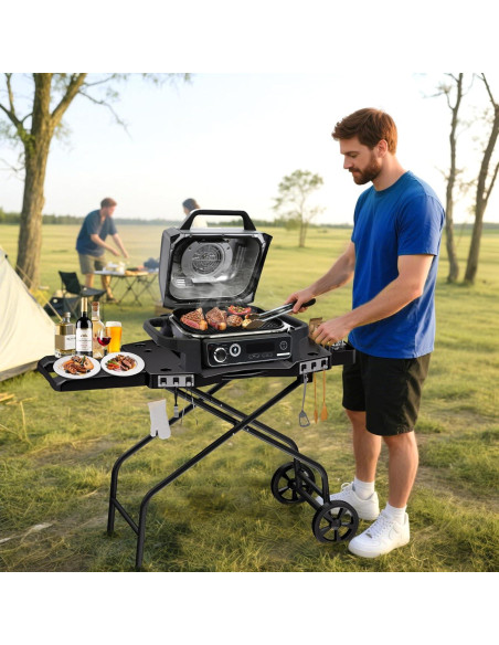 Carro de Parrilla Plegable GRISUN para Ninja OG700-OG750