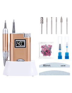 Taladro de Uñas Eléctrico Delanie 2 en 1 Recargable 40000 RPM