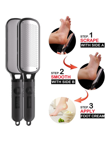 Lima para Pies Antonki 2 en 1 Doble Cara Exfoliante