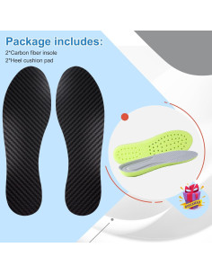 Plantilla Rígida de Fibra de Carbono Shuyan Jiao Talla 9/10 2