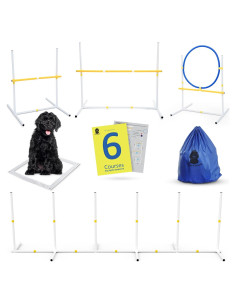 Conjunto de Agilidad para Perros Ruby & Friends - 6 Cursos