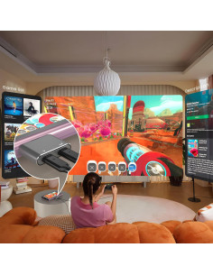 Hub USB-C para Gafas AR KIHENG VRHUB0001 Carga Rápida 100W 2