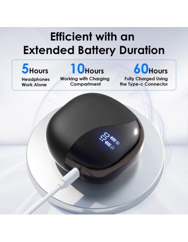 Auriculares Traductores AI Genérico 144 Idiomas Bluetooth Caqui