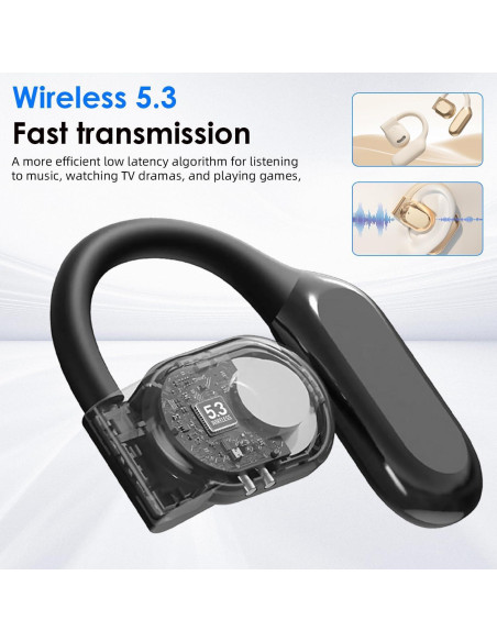 Auriculares Traductores AI Genérico 144 Idiomas Bluetooth Caqui