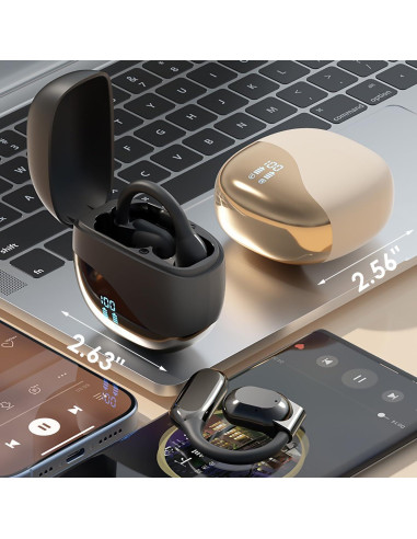 Auriculares Traductores AI Genérico 144 Idiomas Bluetooth Caqui